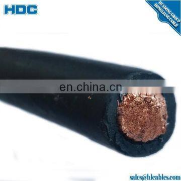 Single Core Flexible Copper Wire Rubber Insulated 75mm Welding Cable photo-5