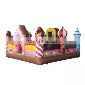 Commercial Grade PVC Chocolate Cake China Inflatable Fun City for Sale photo-2