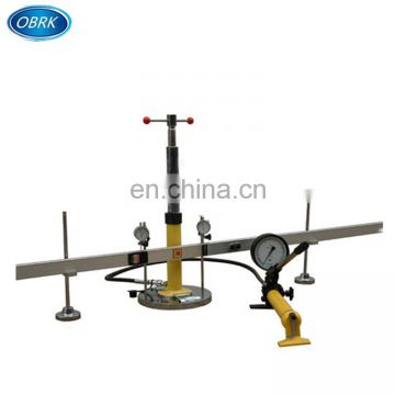 Static soil plate load bearing test apparatus- Bearing capacity test