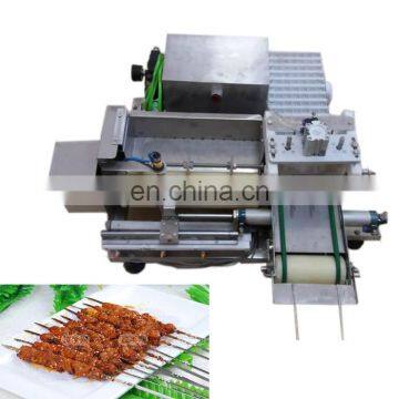 skewer machine/ satay meat skewer wearing machine/ chicken kebab string wearing machine