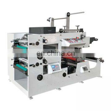 4 Color Chain Feed Flexo Roll to Roll Printing Machine for Stickers