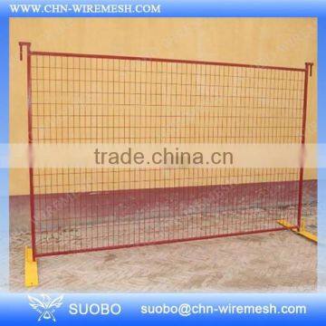 Construction Site Used Temporary Fence Panels Security