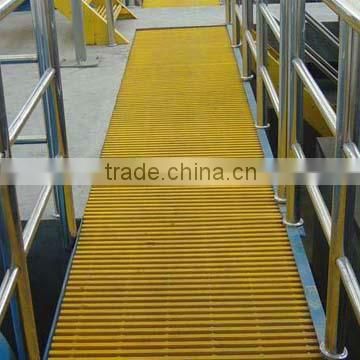 Fiberglass anti-skid grating,fire retardant,