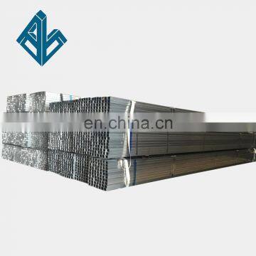 High Quality 1/2" pre galvanized tube/40x40 steel square pipe/1 inch square iron pipe made in China