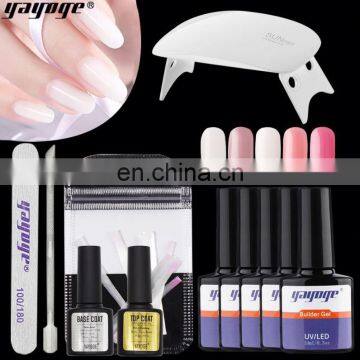 Nail Polish Gel Set Gel Nail Polish Kit With Uv Lamp Light