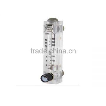 Low price panel air flow meter with valve, flowmeter for air