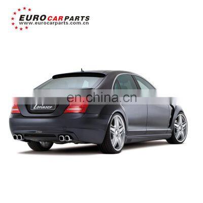 S CLASS W221body Kits With Front Bumper Side Skirts and Rear Bumper for W221 to LORIN Style 2009~2013y