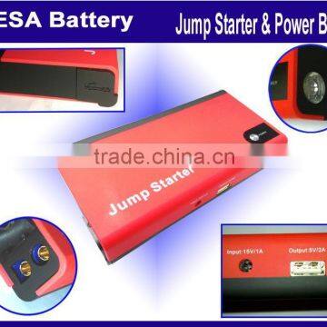 for Any Displacement Gasoline Car / Diesel Vehicle Thin Tpye 11000mAh Li-ion Battery for USB EC5 Output Jump Starter Quality Choice photo-4