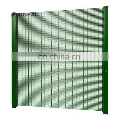 Durable welded 358 anti climb high security wire mesh fence for sale