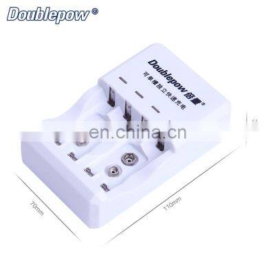 4 Slots D03 LED Multifunction Rapid Charger for 1.2V AA/AAA/C/D/9V Ni-MH/Ni-CD Rechargeable Battery