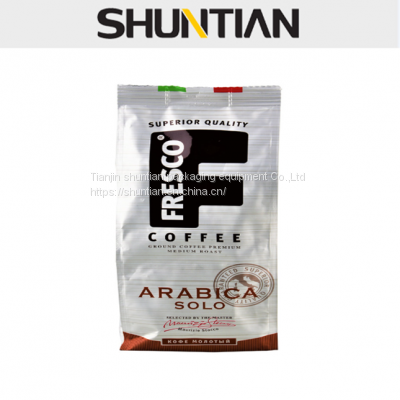 sealable side gusset coffee bag with valve manufacturers  coffee packaging supplies