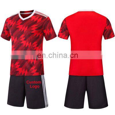 2021 Men Soccer Jerseys Set Boys Women Football Training Uniforms Team Football Jerseys Sets Print 5XL