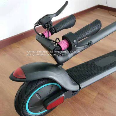 A10 New Private Model Electric Scooter Two-wheel Folding Scooter, OEM/ODM, Upgraded Version photo-3