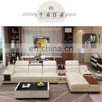 European Style Living Room Furniture Fabric Two Seat Sofas Handrail Functional Sofas Bed