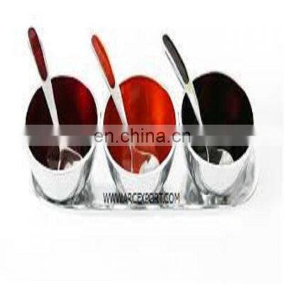 Copper Plated Shiny Leaf Tray photo-3