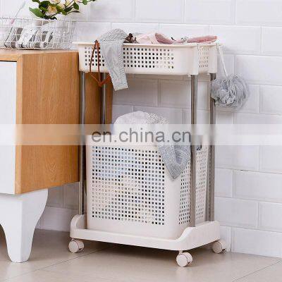 2020 new arrival bathroom storage basket removable storage basket plastic taizhou factory storage basket organizer