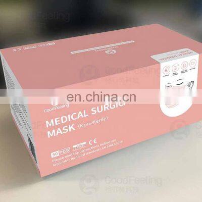 Goodfeeling Medical Mask Surgical Mask Disposable Face Mask Ce Adult Ear Band Bule / White / Black / Red / Yellow / Army Green photo-5