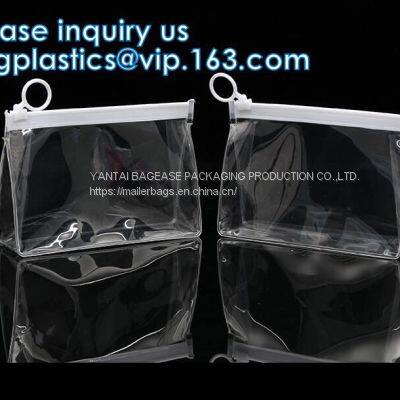 COSMETIC MAKEUP BAG, TOILETRY TRAVEL POUCH, HOLOGRAPHIC ORGANIZER, BIKINI SWIMWEAR PACKAGE photo-2