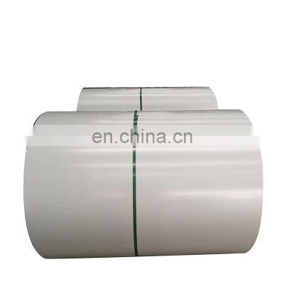 Factory Directly Color Coated Coils Ppgl Prepainted Steel Coil Ppgi White Sheet Ral 9016