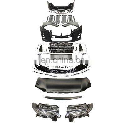 Auto performance parts Alphard 2008-2014 years upgrade to 2021 35 series SC front rear bumpers headlights hood fenders