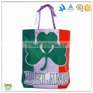 coloured souvenir durable stron cotton canvas bag with design