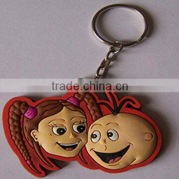 Hot Selling High Quality Colorful Cartoon Soft Pvc Key Chain