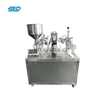 Simple Maintenance Cosmetic Cream Tube Filling and Sealing Machine