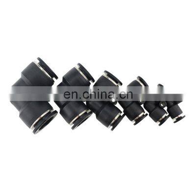 MPV series pneumatic parts 4mm 6mm 8mm 10mm 12mm pu hose connector angle two snorkel L-type push to connect fitting