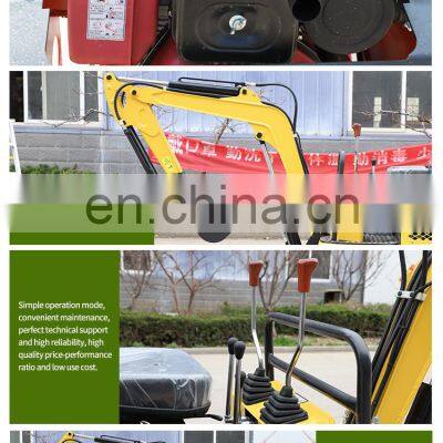 HENGWANG HW10 0.8 Ton 1 Ton 2 Ton 3 Ton Mini Crawler Digger Mini Excavator Digging