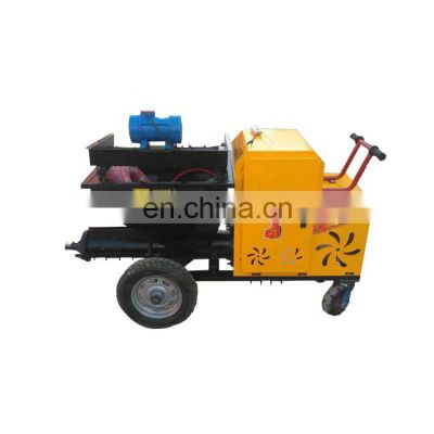 Dry concrete spraying shotcrete machine price in india