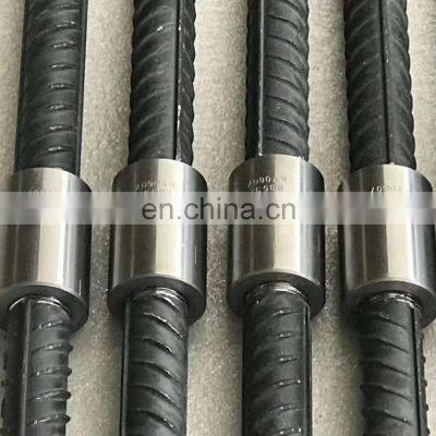 Parallel Thread Quick Stainless Steel Directional Coupler Rebar Straight Connector