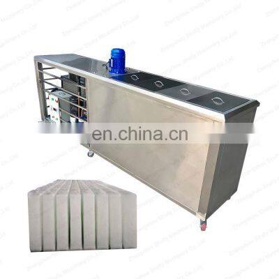 Water Cooling Ice Block Maker Machine with Stainless Steel for Ship