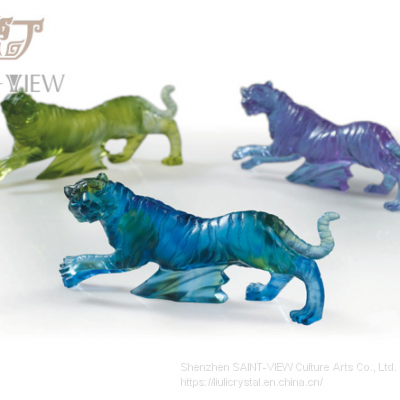 Crystal Glass Mini Animal Sculpture Home Accessories Baby New Born Wedding Return Gift photo-3