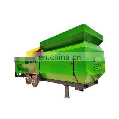 Garbage sorting machine MSW screening machine for sale mobile trommel screen for waste