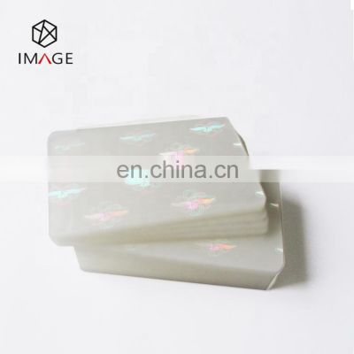 86*54MM ID Card Size Thermal Laminate Hologram Laminating Pouch Film