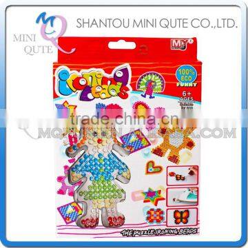 Mini Qute DIY Ironing Hama Perler Beans 3D Jigsaw Girls model building block kid educational toy (Accept OEM) NO.BT-0053C-1