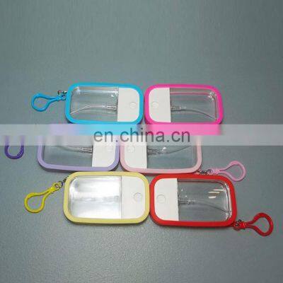 Silicone Holder Keychain Card Mist Sprayer 50ml Credit Card Spray Sanitiser