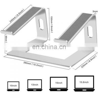 Amazon Portable Aluminum Notebook Computer Laptop Stand for Home and Office photo-5