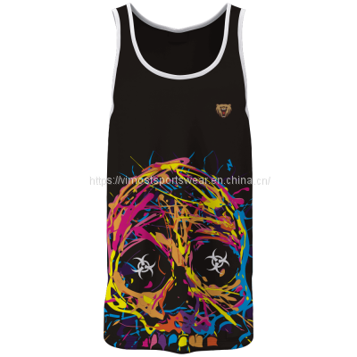 round neck styles sublimated basketball jersey made with cool dye graphics