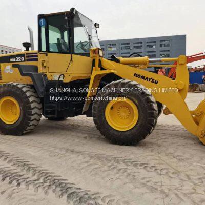 Used Wheel Loader Komatsu WA320 Komatsu WA100 WA300 WA470 WA380 WA470 Cheap Price For Sale photo-4