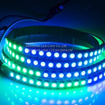 144leds/M 43.2W/M WS2812B LED Pixel Strip 4 IN 1 RGBW Landscape Lights Digital Led Strip Lights photo-3