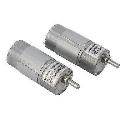 37RS555 High Torque 2Nm Low Rpm 24v 12v dc Gear Motor With 37mm Gearbox 300rpm 100rpm 60RPM for Robot photo-2