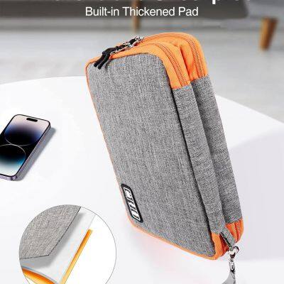 Large Electronics Organizer, 11″ Travel Cord Organizer, Large Cable Organizer Bag photo-3