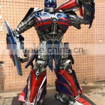 3 meters high Optimus prime made in china modern art sculpture