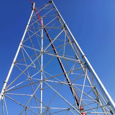 100kv Electricity Line Tower Distribution Equipment Power Transmission Tower