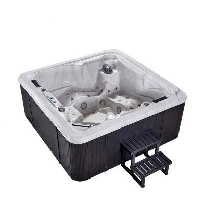 CE approved Hydromassage Freestanding Gecko 5 Person Outdoor Massage Spa Balboa Hot Tub