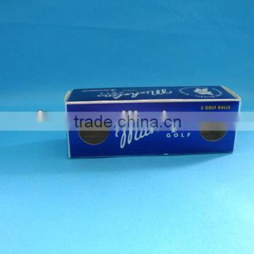 Paper pharma fields packing box with window glued