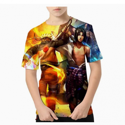 Kids Anime T-Shirt Cosplay 3D Printed Children T-Shirt Dropship