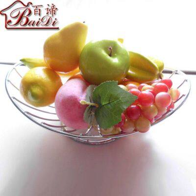 Серебряный корзинка для фруктов в форме юаньбао