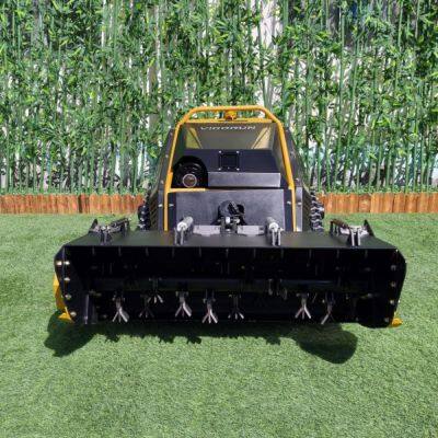 Vigorun Tech Crawler Remote Control Lawn Mower One Machine Multiple Tasks Lawn Mower Robot Farmland